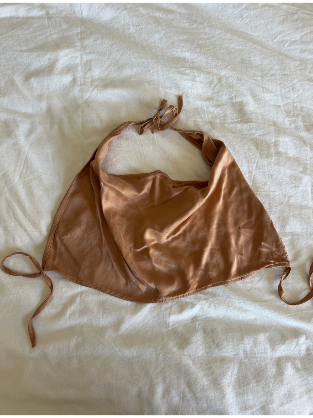 Biankalu - Tie Halter Crop Top